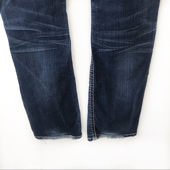 Mek Denim Blue Slim Fit Bootcut Jeans - Picture 7 of 12